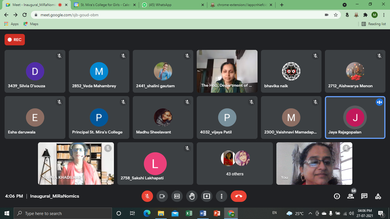 MiRaNomics Inaugural_opening remarks